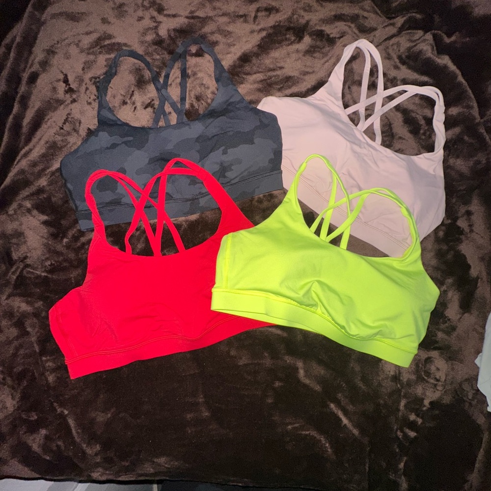 Lululemon LOT of 4 Energy Sports Bras
